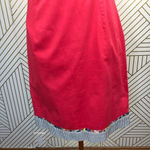 Boden WH188 Red Sheath Applique Keyhole‎ Dress Size 2 Photo 3