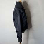 The North Face Black Vintage  Satin Bomber Jacket Photo 3