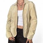 Cream gorgeous suede jacket with a western vibe #western #boho Tan Size L Photo 0