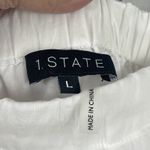 1. State  Top Large White Blouse Classic Ruffle Bell Sleeve Coquette Flowy Girly Photo 6