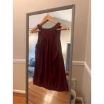 I Love Chocolate‎ Razorback Tank Top Size Medium Burgundy Red Photo 2