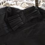 MM Couture Black Strapless Dress Photo 2