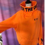 Men’s Hoodie Dope Print Orange Sweatshirt Sweater Streetwear Size M Photo 5