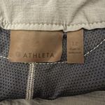 Athleta  Whatever Skort Skirt Size 12‎ Gray Knee Length Athletic Workout Lounge Photo 6