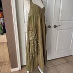 Anthropologie Anthro Daily Practice Top Tier Utility Sweetheart Midi Dress. Size M. MSRP $138 Photo 5