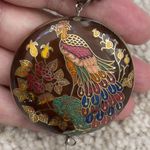 Vintage Chinese traditional craft enamel and filigree necklace Photo 1