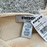 RSQ  women's Beige Ribbed Tank‎ Top size xl Photo 1