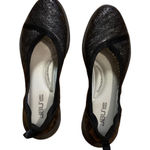 Jbu Women's Emma Black Sparkle Comfort Arch Support Slip On Flats Shoes Photo 0