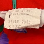 Vintage Made in Hawaii Muumuu Floral Hibiscus Print with Pockets Photo 6