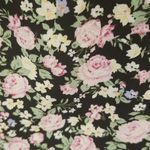 ASTR 💕💕 Floral Ruffle Cutout Midi Dress ~ Black Lilac Ditsy Medium M NWT Photo 13