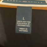 Karen Scott  Navy Patriotic Flip Flop Tank Size Large Photo 1