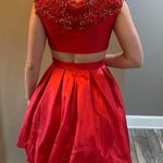 Sherri Hill Red Homecoming Dress Photo 1