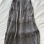 Hollister  grey long flowy skirt Photo 1