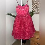 Hutch ‎ Lenzy Strapless Pink Pleated Mini Dress princess poofy size NWT Photo 3