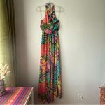 Trina Turk Jacksonville Colorful Floral Wide Leg Jumpsuit XS Photo 5