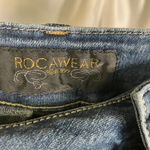 Rocawear Jeans Womens Size 16 Embellished Pockets Colorful Straight Leg Y2K Photo 6