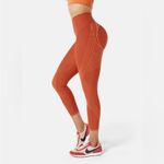 Fanks Body Sculpt 7/8 Leggings Size Large Orange Photo 1