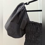 ASTR THE LABEL Tops Savina Square Neck Bubble Sleeve Smocked Top Size S Black Photo 7