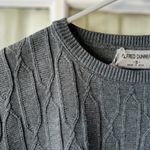 Alfred Dunner Women’s Small Gray Short Sleeved Pullover Crewneck Sweater • GUC Photo 5