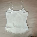 Babaton  Sculpt Knit Moma Tank Small, From Aritzia, Light Gray, Bustier/Corset Photo 5