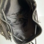 Victoria's Secret Victoria’s Secret Black Fringe Bucket Bag Stylish & Spacious Photo 10