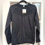 Fabletics  | Sync Long Sleeve Black Perforated Stretchy Athletic Top Size XL NWT Photo 0