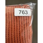 Freshman 1996 Orange Brown MIDI Sweater Dress Size Large Spaghetti Strap Knit Photo 7