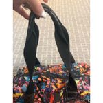 Kipling  Nylon Multicolored Abstract Print Satchel Bag no shoulder strap Photo 2