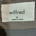 Aritzia  Wilfred Dorine Front Wrap Mini Skirt Plaid Wool / Cashmere Size 10 Photo 6