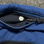 Lululemon Illumina Crop Size 6 Mid Rise 19” Inkwell Rugged Blue Tight Running Photo 3