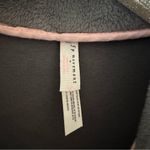 Free People Movement Gray & Pink Fleece Jacket Photo 3