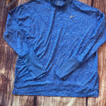 Nike Women’s  Running Long Sleeve Shirt Blue Size L Photo 0