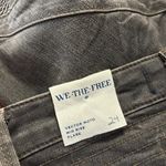 Free People  We the Free Vector Moto Mid Rise Flare Jeans Photo 2