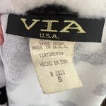 Vintage Cow‎ Print Zip Up Jacket Western Y2K 2000s 90s Cowgirl Retro Small White Photo 2