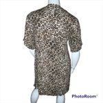 Adam Levine  leopard print tie front kimono Photo 3