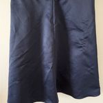 David's Bridal  Cocktail Bridesmaid Dress in Navy Size 14 Photo 2