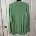 NWT CRUSH SIZE 1 mint Green Women's Cardigan Sweater small oversized cashmere Photo 3
