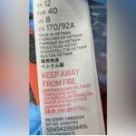 Topshop Houndstooth Pink Red Black Long Sleeve Mini Dress Back Keyhole size 8 Photo 9