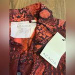 Acacia Swim Romper Kapaa Twill Python Size Medium New SOLD OUT Orange Photo 2