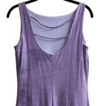 Vintage Byer Too 90s Y2K Dress Asymmetric Hem Sparkly WhimsiGoth Size Small Purple Photo 3