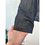 Tanjay Jacket Size 8P Black Velvet Burnout Snake Print Whimsigoth Stevie Nicks Photo 6