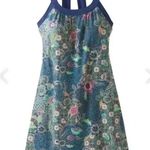prAna Cantine dress in blue paisley pattern Photo 7