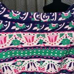 Talbots  Petites Patterned Fringe Trim Sheath Dress Women’s Size 6 Petite Photo 5