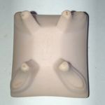 Tiny Vintage Trinket Box Ceramic Pink Floral Necklace & Earring Set Photo 5