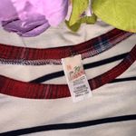 7th Ray Boutique Plaid and Stripes Mixed Print Top Photo 10