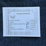 Garnet Hill  Dark Wash Blue Bootcut Cotton Spandex Y2K Tall  Jeans SZ 10 #2022 Photo 7