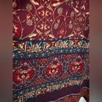 Xhilaration Xhiliration Boho Burgundy and Blue Patterned Strappy Tank Dress NWOT Photo 3