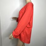 Silver Jeans Co Orange Peasant Blouse Photo 1