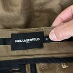 Karl Lagerfeld Women's Khaki Straight Leg Utility Cargo Pants Size 32 Photo 2