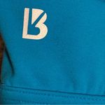 BuffBunny Strappy Plunge Ladder Blue Halter Sport Bra Photo 3